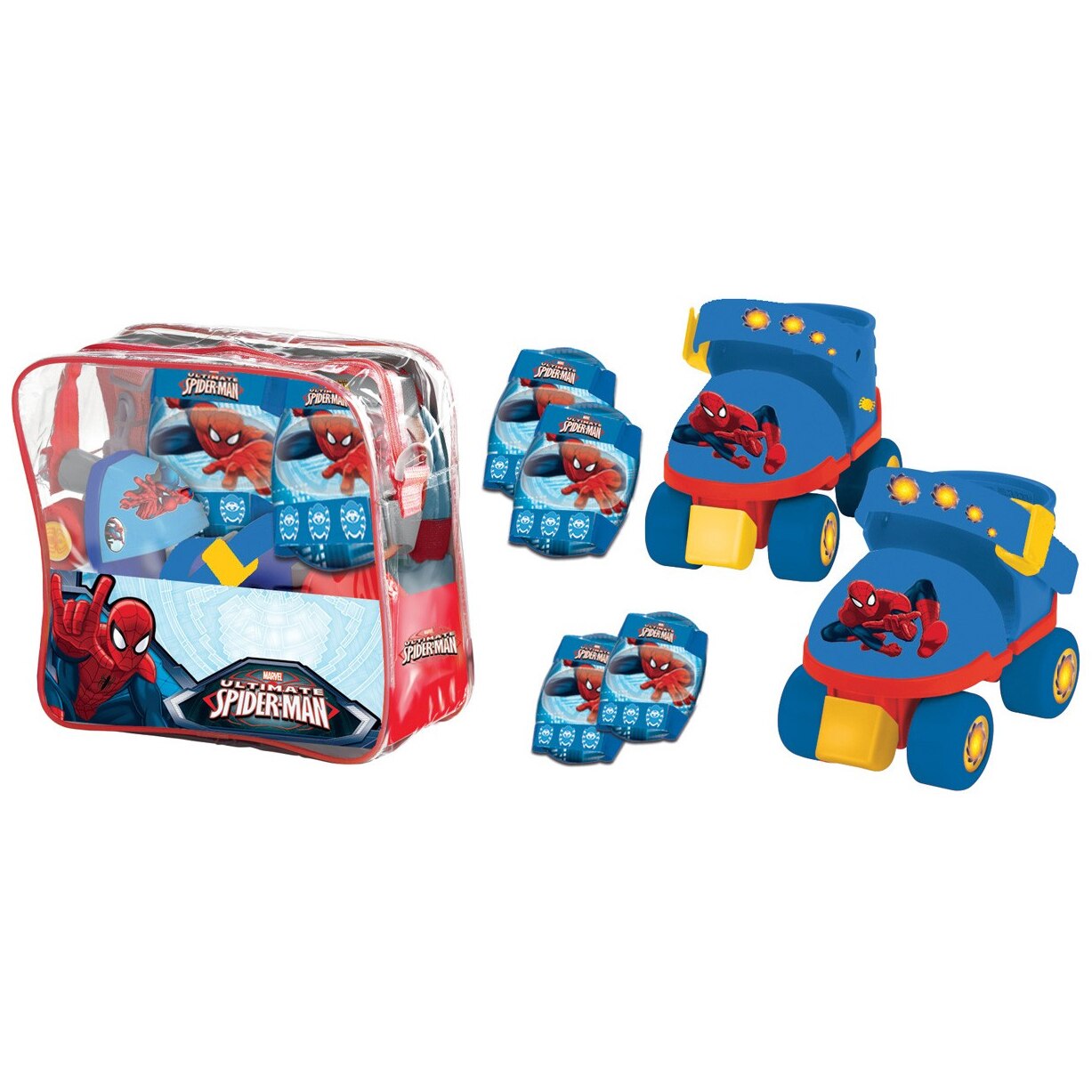 Role reglabile Mondo Spiderman, cu protectii, 22-29