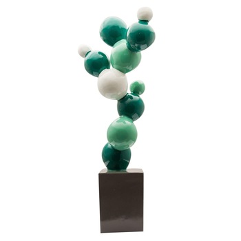 Statueta bule Youniq, 48 cm, Verde Statueta bule Youniq, 48 cm, Verde