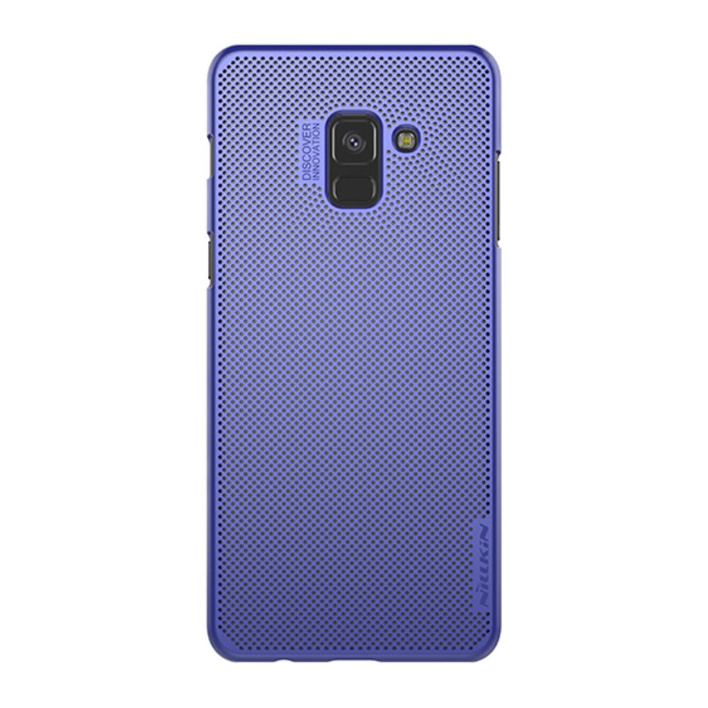 Husa de protectie spate Nillkin Air cu perforatii pentru Samsung Galaxy A8 Plus 2018 , albastru