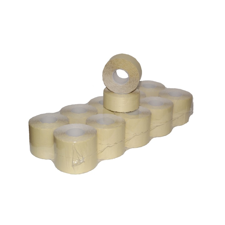 Set de Etichete de Pret Albe 20 role/set, 26x16mm, 1000 etichete/rola, pentru Marcator de Pret si Aplicator de Etichete
