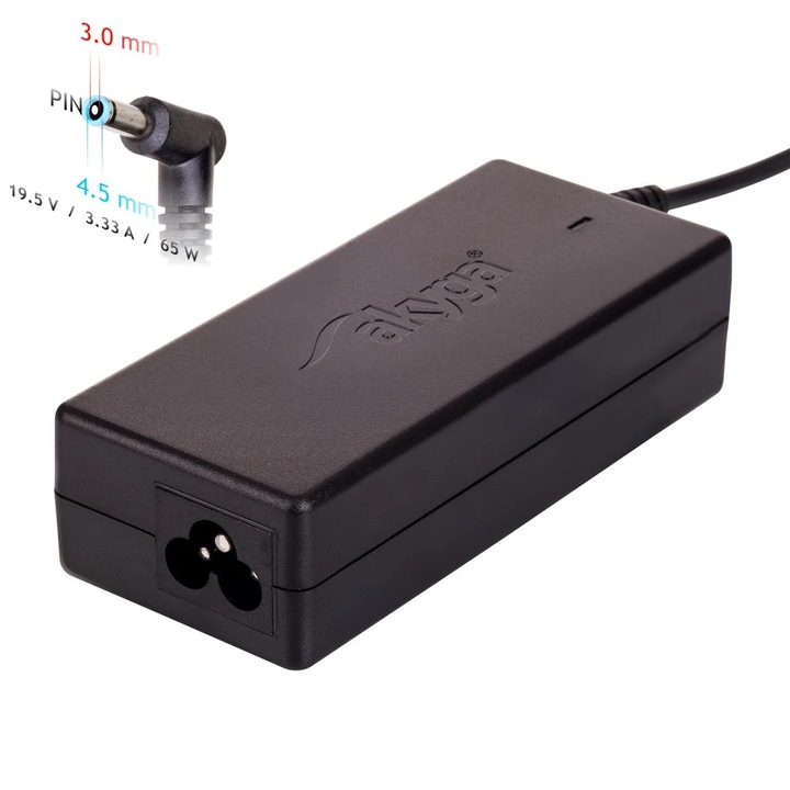 Incarcator notebook 65 W, Negru
