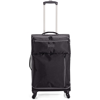 Troler Mediu Extensibil 4 Roti BENZI BZ 5187 - 65 cm Negru/Gri Troler Mediu Extensibil 4 Roti BENZI BZ 5187 - 65 cm Negru/Gri