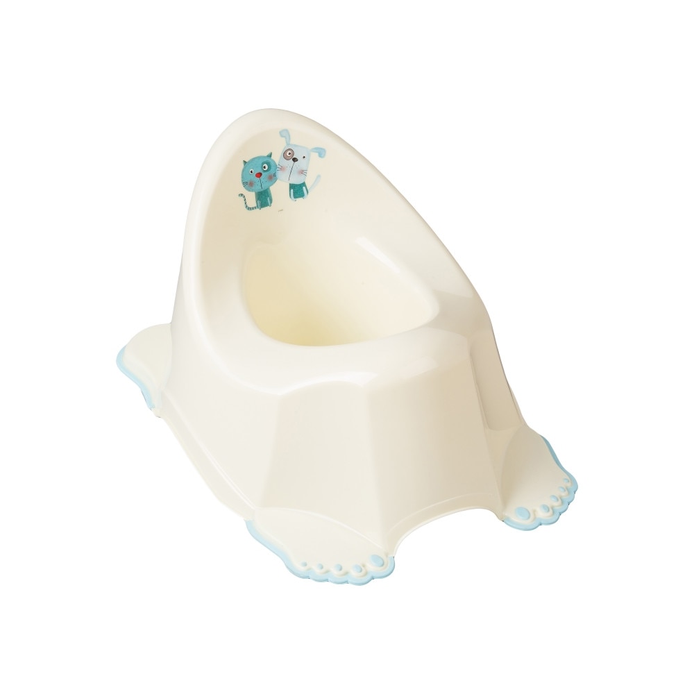 Olita plastic antiderapanta Cat&Dog galbena