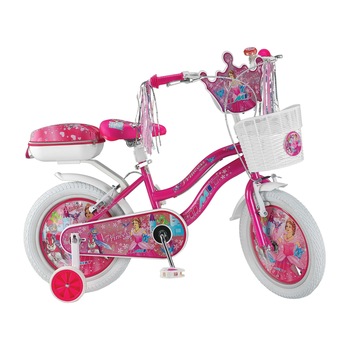 Bicicleta Copii Umit Princess culoare roz roata 16 Bicicleta Copii Umit Princess culoare roz roata 16