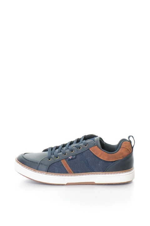 Roadsign, Спортно-елегантни обувки Dara, Тъмносин / Кафяв, 42