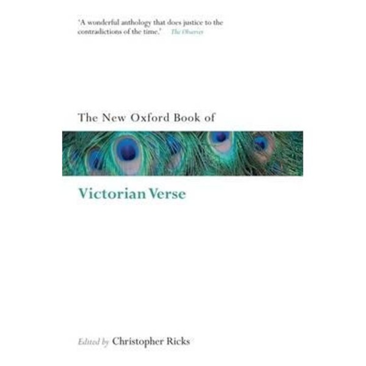 New Oxford Book Of Victorian Verse - Christopher Ricks