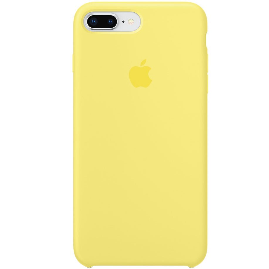 Husa de protectie Apple pentru iPhone 8 Plus / iPhone 7 Plus, Silicon, Lemonade