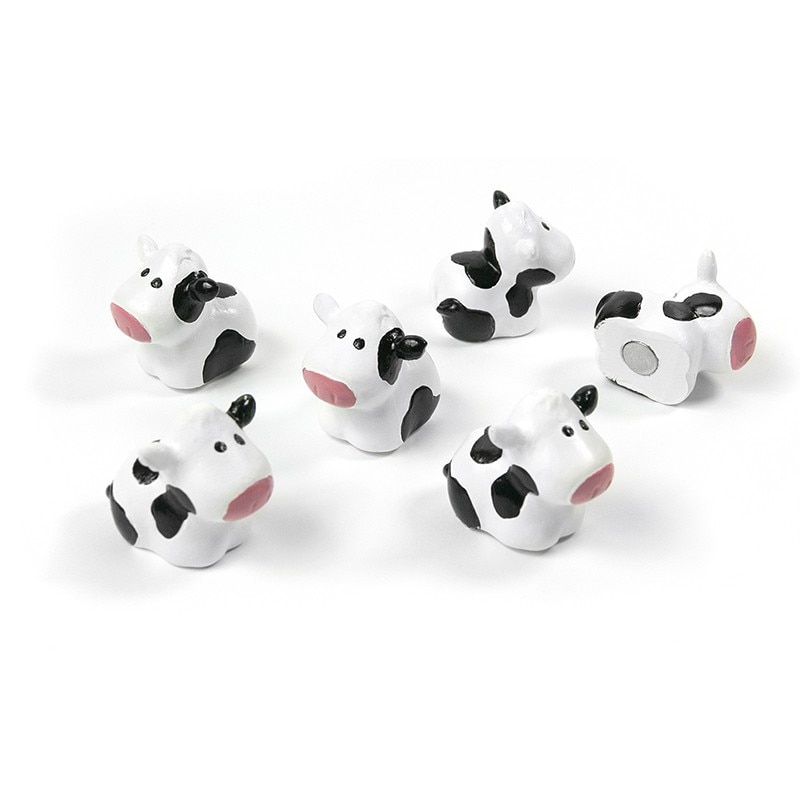 Set 6 magneti decorativi Cow, Trendform