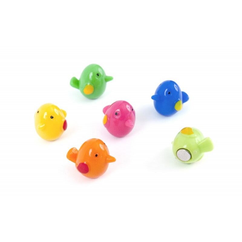 Set 6 magneti decorativi Bird, Trendform