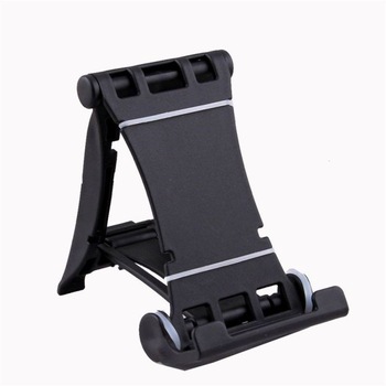 Suport Universal Pliabil pentru Smartphone, Tableta, Unghi Reglabil 30-75 Grade, Negru Suport Universal Pliabil pentru Smartphone, Tableta, Unghi Reglabil 30-75 Grade, Negru
