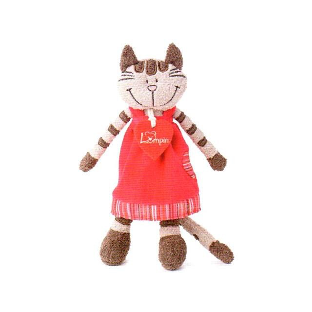 Jucarie de plus Anqelique in rochie pisica de 23cm - Lumpin