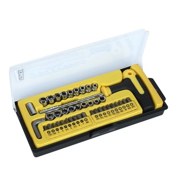 Set biti surubelnita si tubulare TOPEX 39D369 Set biti surubelnita si tubulare TOPEX 39D369