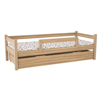 Pat-Patut pentru copii cu sertar , 190x80 cm, Pal Melaminat-FAG lemn masiv,Mobilier GENERATION-12/12 Pat-Patut pentru copii cu sertar , 190x80 cm, Pal Melaminat-FAG lemn masiv,Mobilier GENERATION-12/12