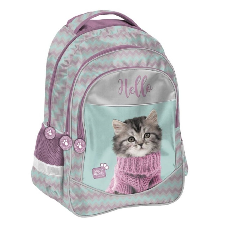 Ученическа раница PASO STUDIO PETS , 43 х 30 х 20 см