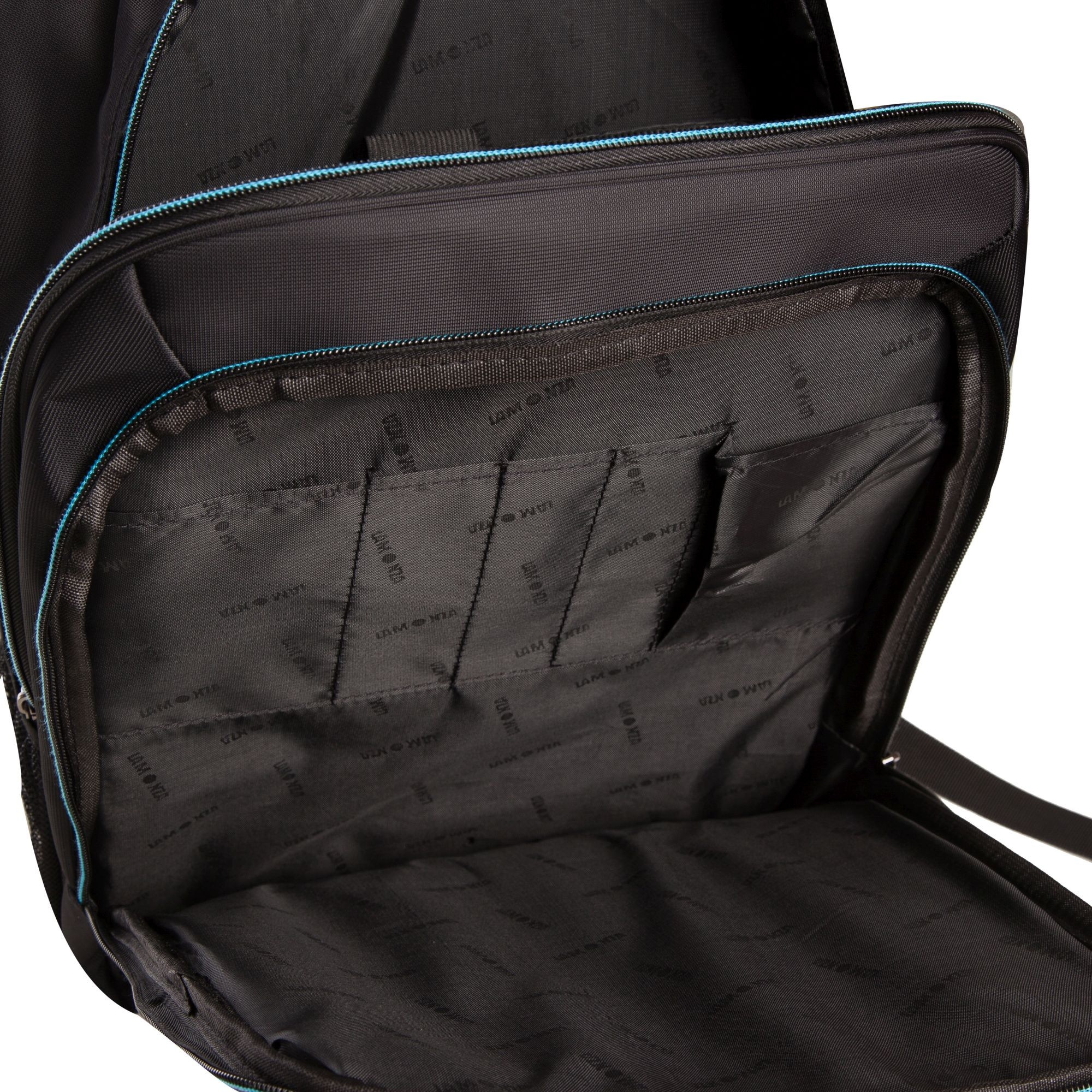 Rucsac laptop 15 inch Lamonza Toledo 38x31x5 cm negru / albastru