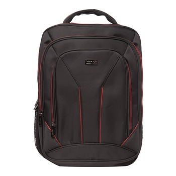 Rucsac laptop 15 inch Lamonza Toledo 42x31x13 cm negru / rosu Rucsac laptop 15 inch Lamonza Toledo 42x31x13 cm negru / rosu