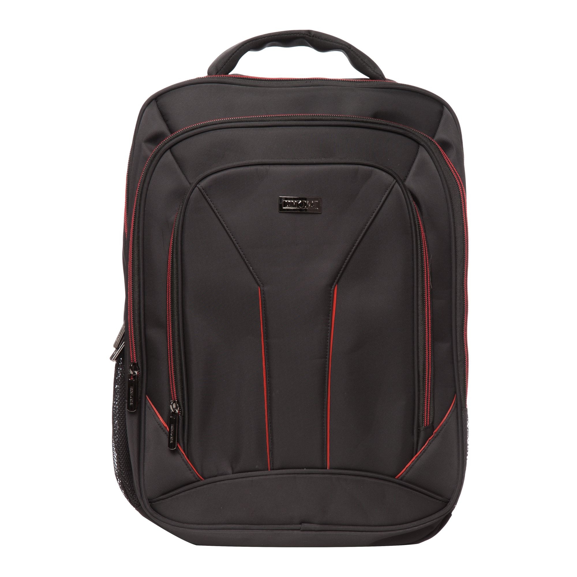 Rucsac laptop 15 inch Lamonza Toledo 42x31x13 cm negru / rosu