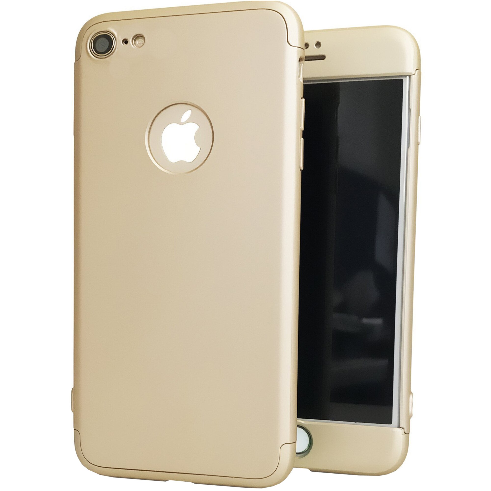 Husa de protectie GKK pentru iPhone 7, Gold