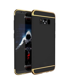 Husa 3 in 1 Luxury pentru S8 Plus Black Husa 3 in 1 Luxury pentru S8 Plus Black