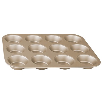Tava pentru copt 12 briose 35x26 cm Bronze Berlinger Haus BH 1430 Tava pentru copt 12 briose 35x26 cm Bronze Berlinger Haus BH 1430