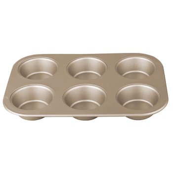 Tava pentru copt 6 briose 26x17 cm Bronze Berlinger Haus BH 1429 Tava pentru copt 6 briose 26x17 cm Bronze Berlinger Haus BH 1429