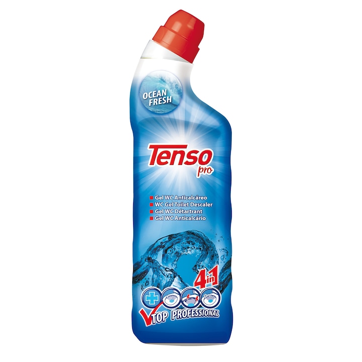 Vízkőoldó gél 4 az 1-ben Marine Tenso Pro, 1L