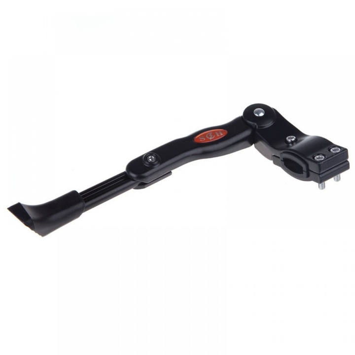 Cric bicicleta 24-28, reglabil, prindere central, negru