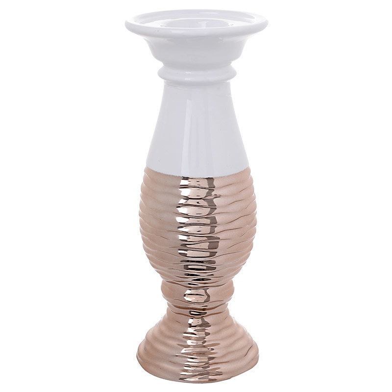 Suport tip picior pentru o lumanare din ceramica