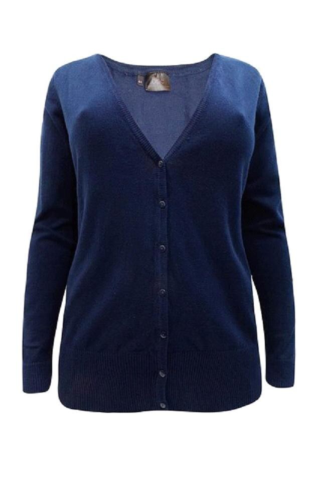 Cardigan Eleonora bleumarin, Albastru marin, XL-2XL