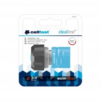 Cupla rapida 3/4 fara stop profesionala pentru furtun gradina Idealline Cellfast Cupla rapida 3/4 fara stop profesionala pentru furtun gradina Idealline Cellfast