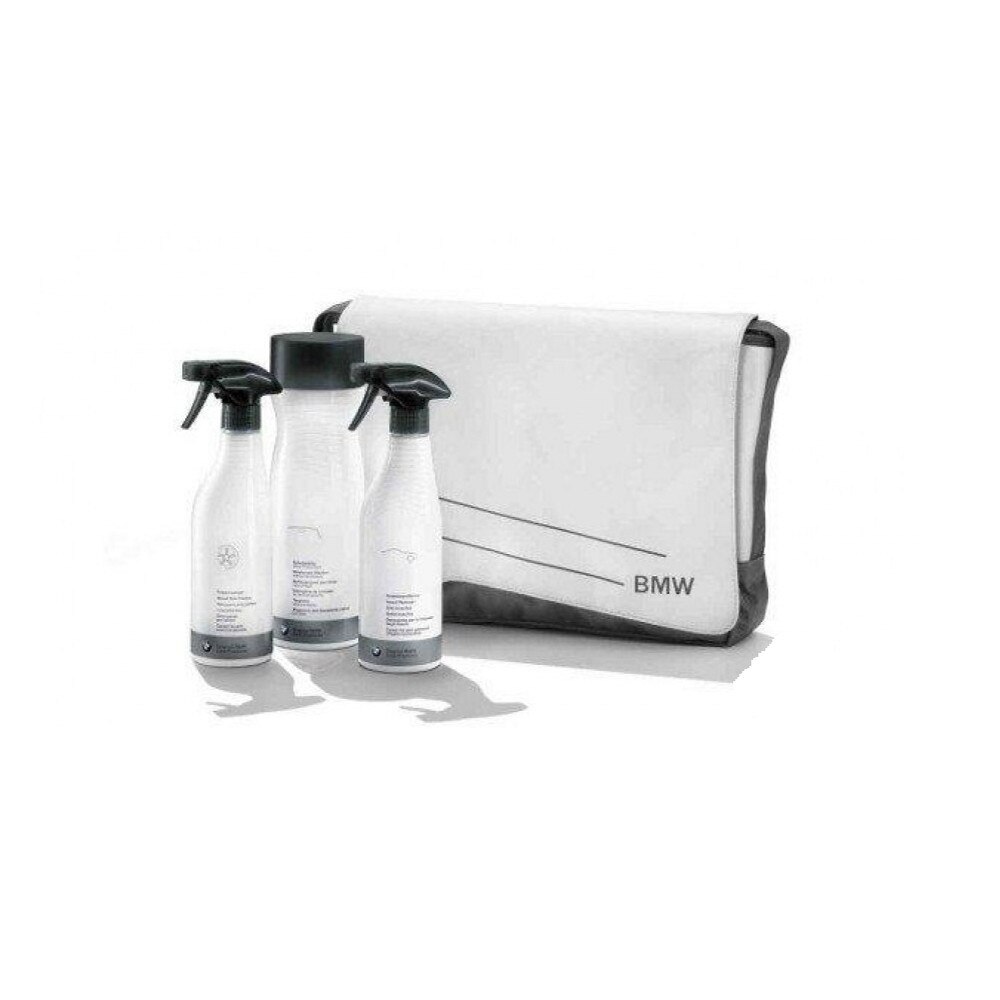 Set Complet Curatare si Intretinere Auto pentru Vara BMW, Multicolor
