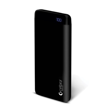 Baterie externa Cellara colectia Pulse capacitate 6000 Mah - Neagra Baterie externa Cellara colectia Pulse capacitate 6000 Mah - Neagra