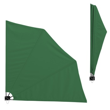 Umbrela de soare montabila pe perete Fancy, casa.pro, 160 x 160 cm, poliester, verde, impermeabila Umbrela de soare montabila pe perete Fancy, casa.pro, 160 x 160 cm, poliester, verde, impermeabila