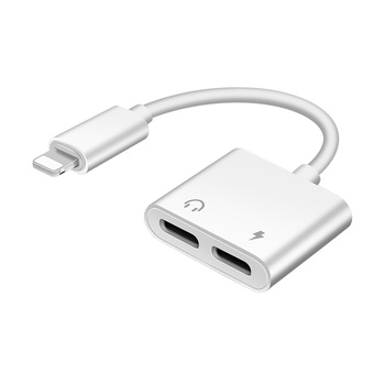 Adaptor Lightning iPhone 2 in 1 Casti si Incarcator Adaptor Lightning iPhone 2 in 1 Casti si Incarcator
