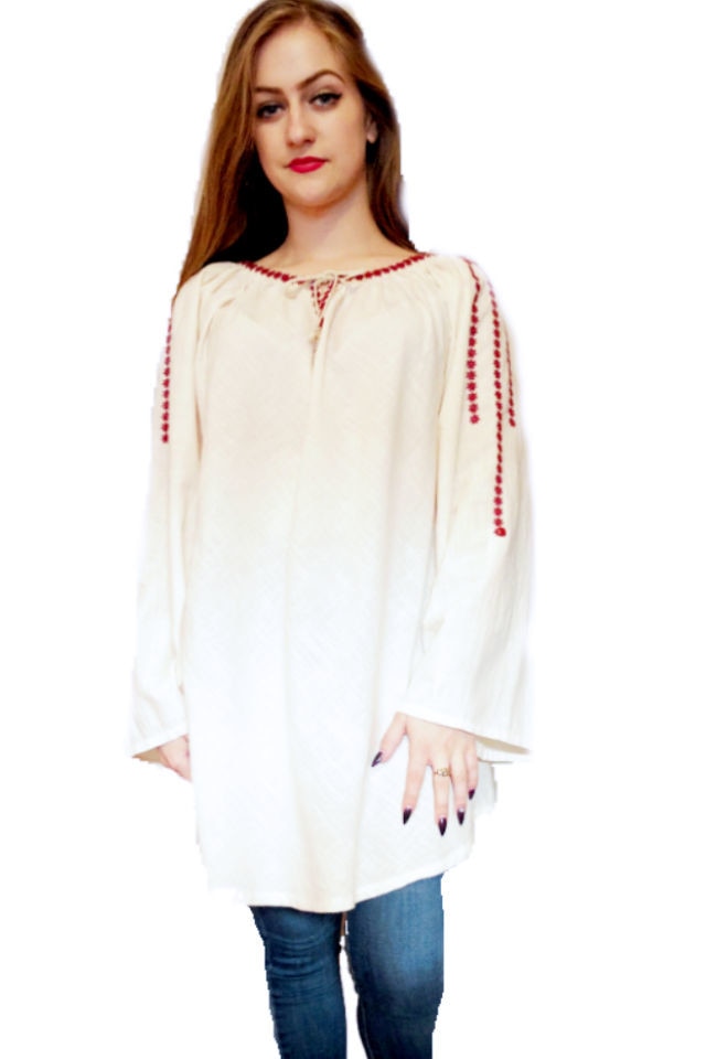 Bluza brodata tip ie, Ninete, marime M/L