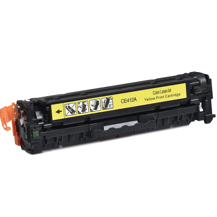 Kompatibilis festékkazetta Toner Izgodno HP CE412A / HP 305A, sárga