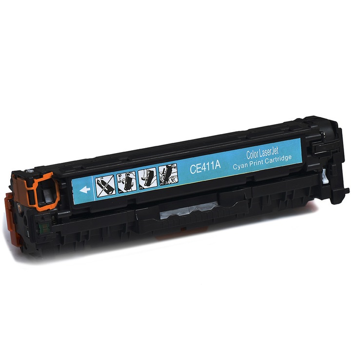 Kompatibilis festékkazetta Toner Izgodno HP CE411A / HP 305A, kék