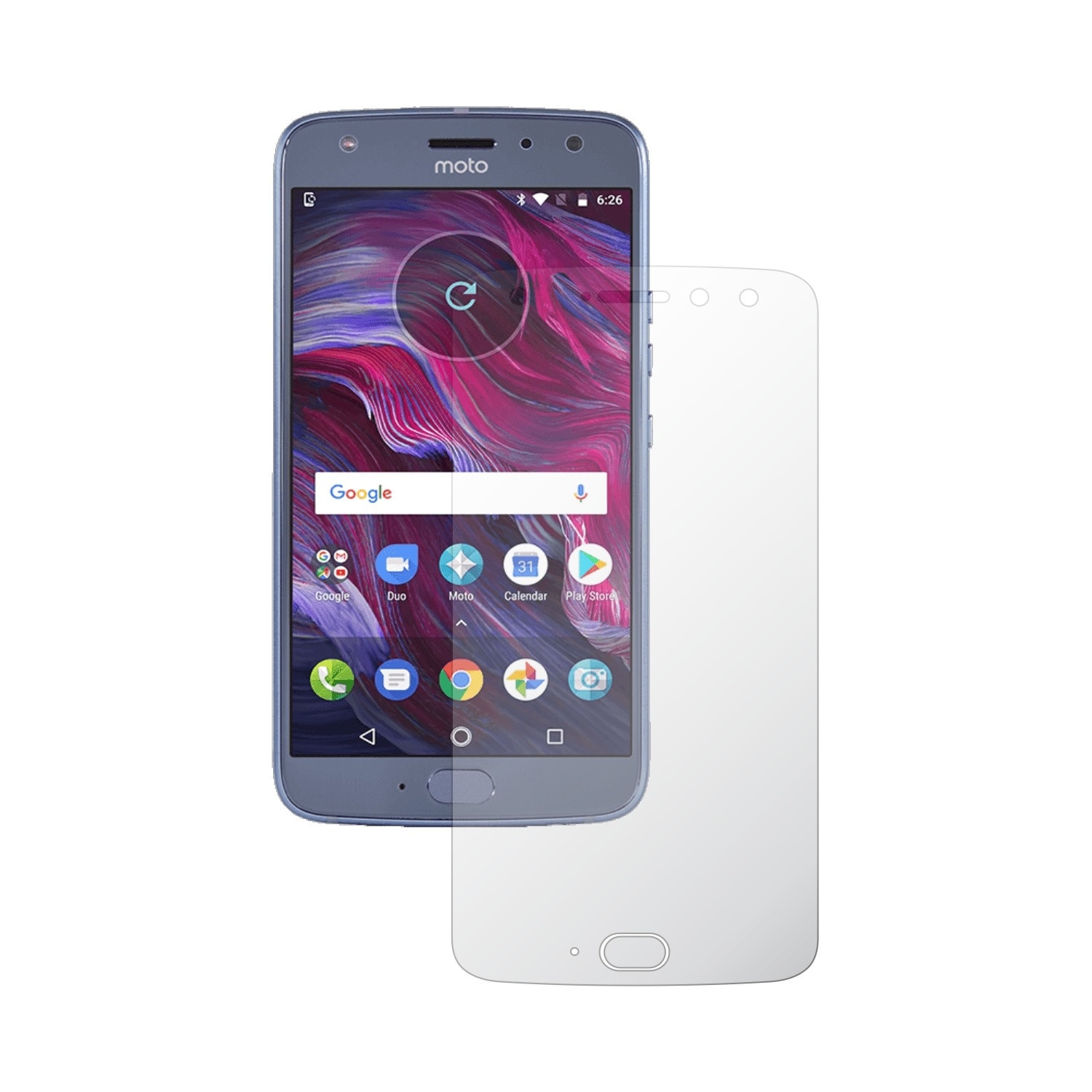 Folie Protectie Ecran, Acoperire Totala, Adeziva si Foarte Flexibila, Invisible Skinz Ultra-Clear AutoRegeneranta pentru Motorola Moto X4