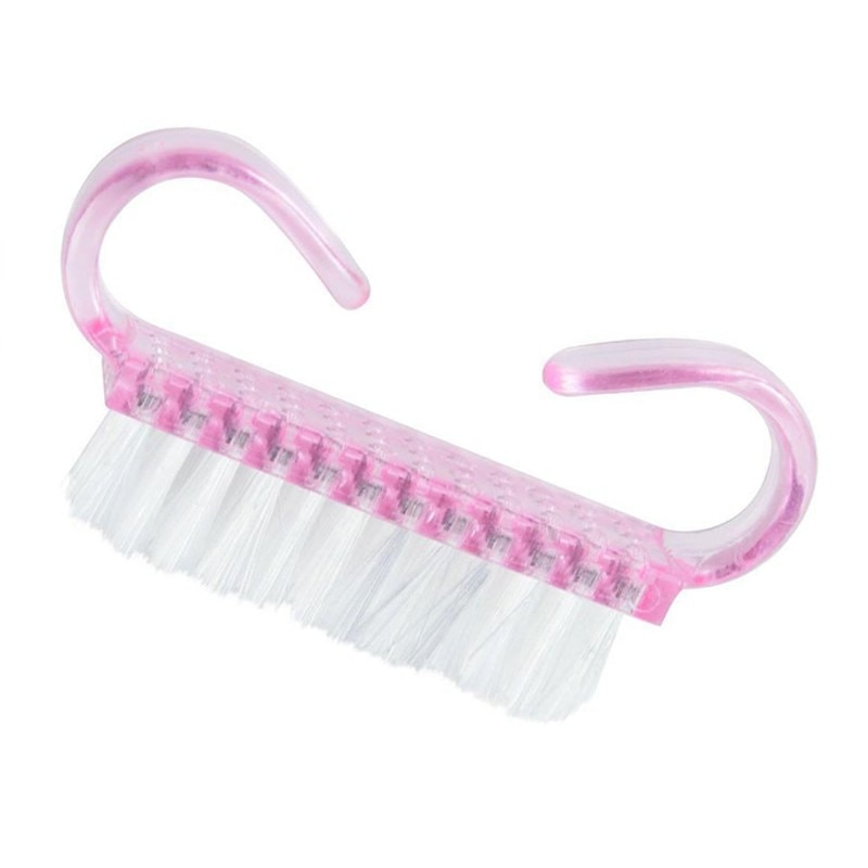 Set 5 periute pentru praf unghii, roz