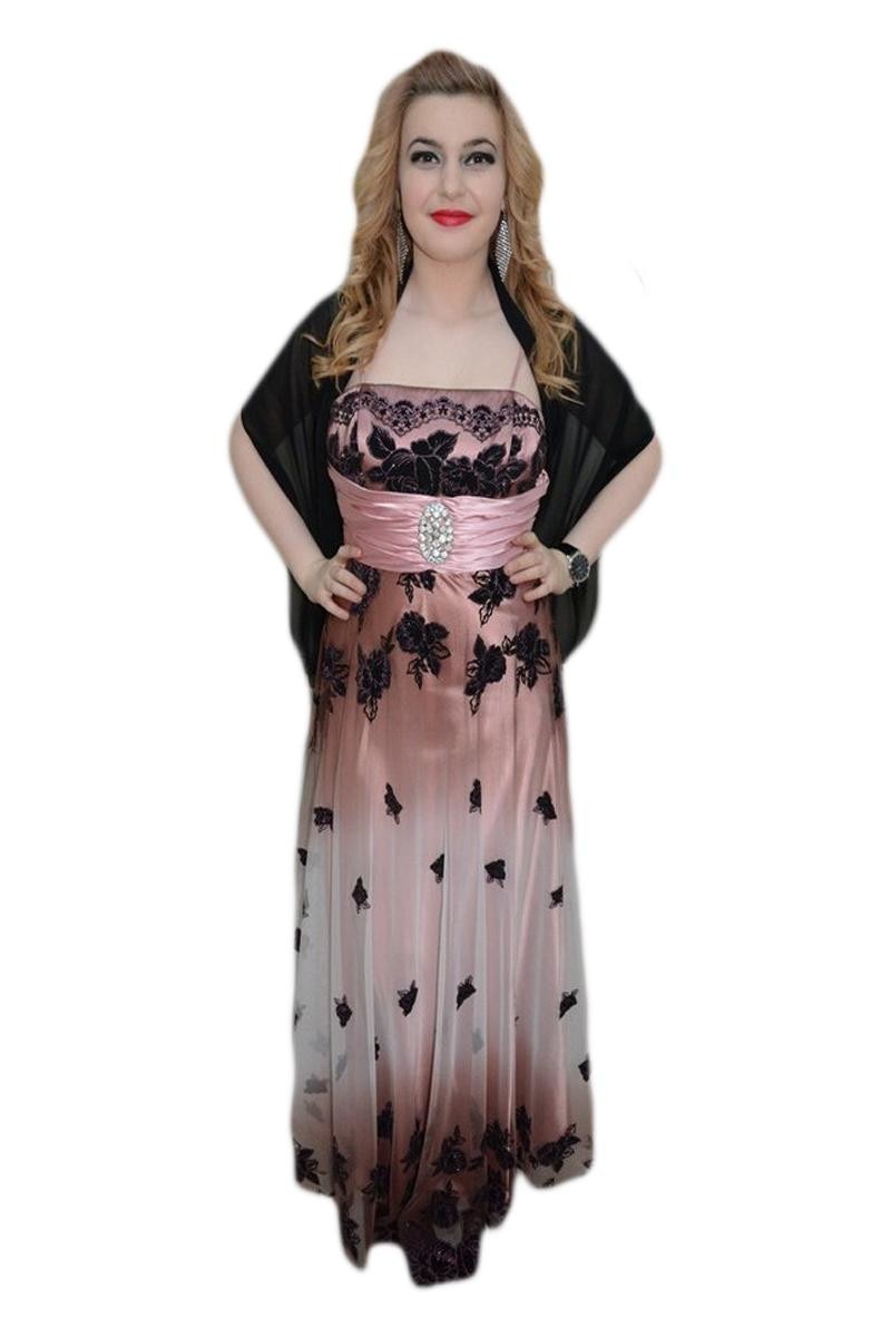 Rochie cu design de fluturi, D&J Exclusive, Plamaniu