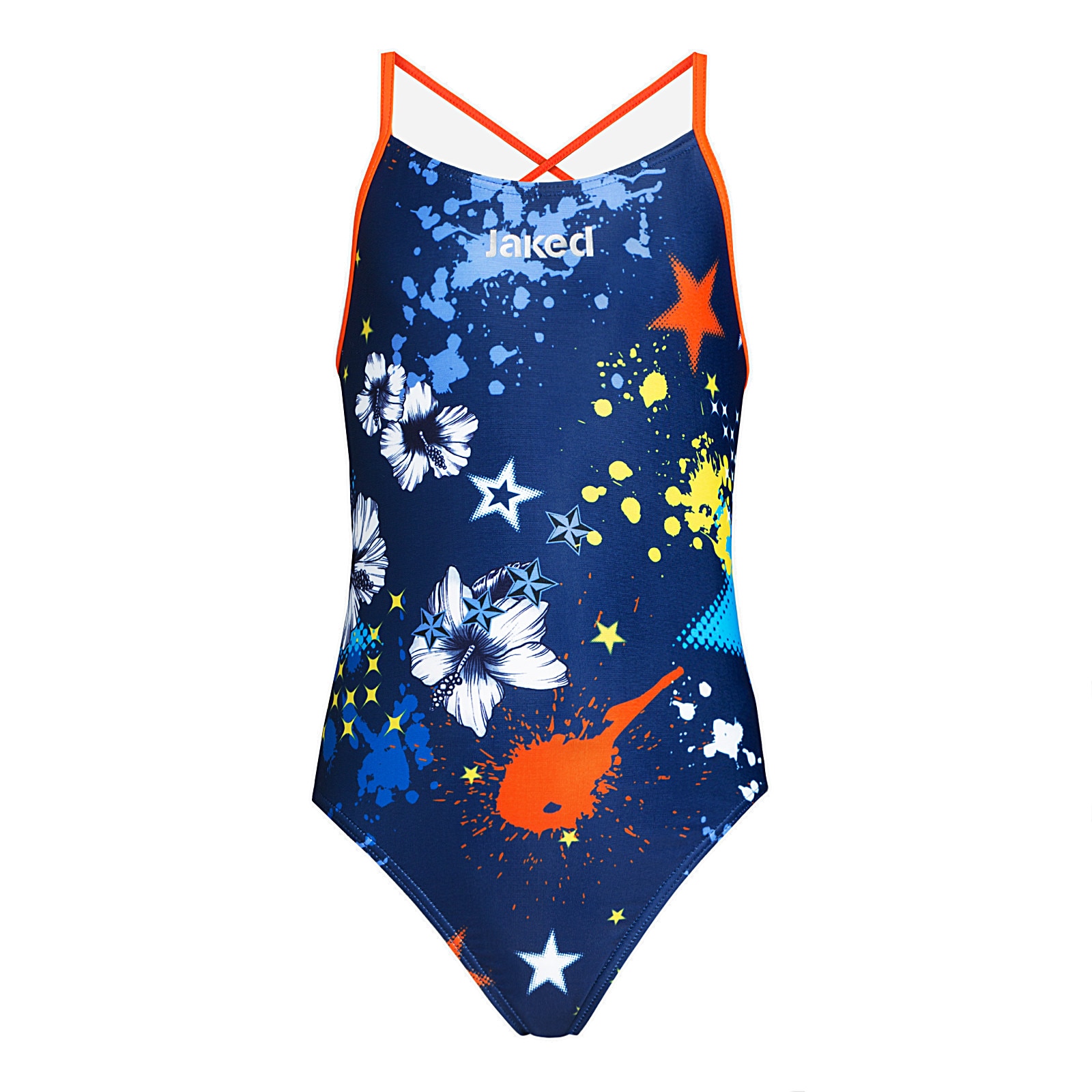 Costum inot Jaked fete, PARTY, albastru, 4 ANI, 20-22 EU