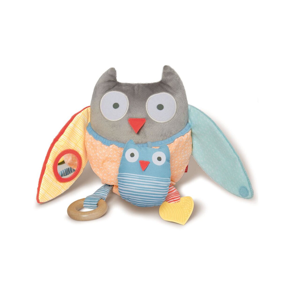 Jucarie cu activitati SKIP HOP Treetop Friends Bufnita gri