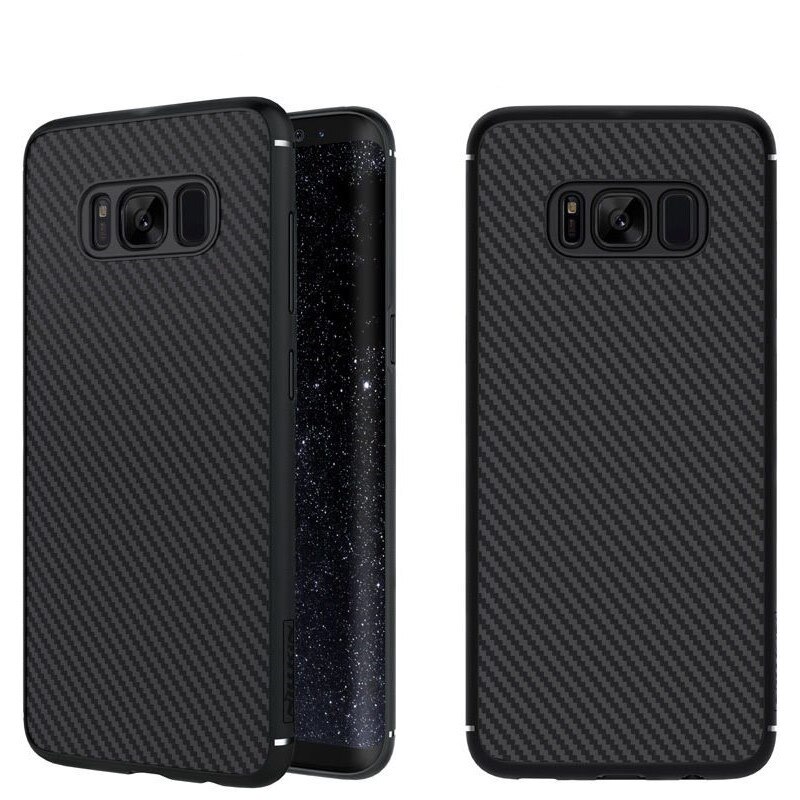 Husa Samsung Galaxy S8 Plus Synthetic Fiber Nillkin Neagra