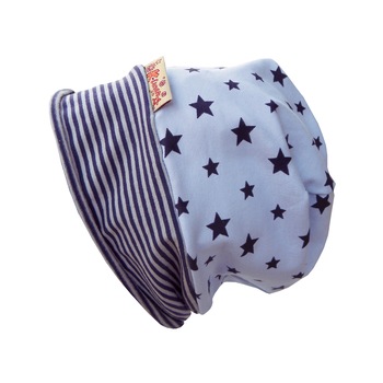 Fes Piticot cu stelute si dungi C373, lila, Lila Fes Piticot cu stelute si dungi C373, lila, Lila