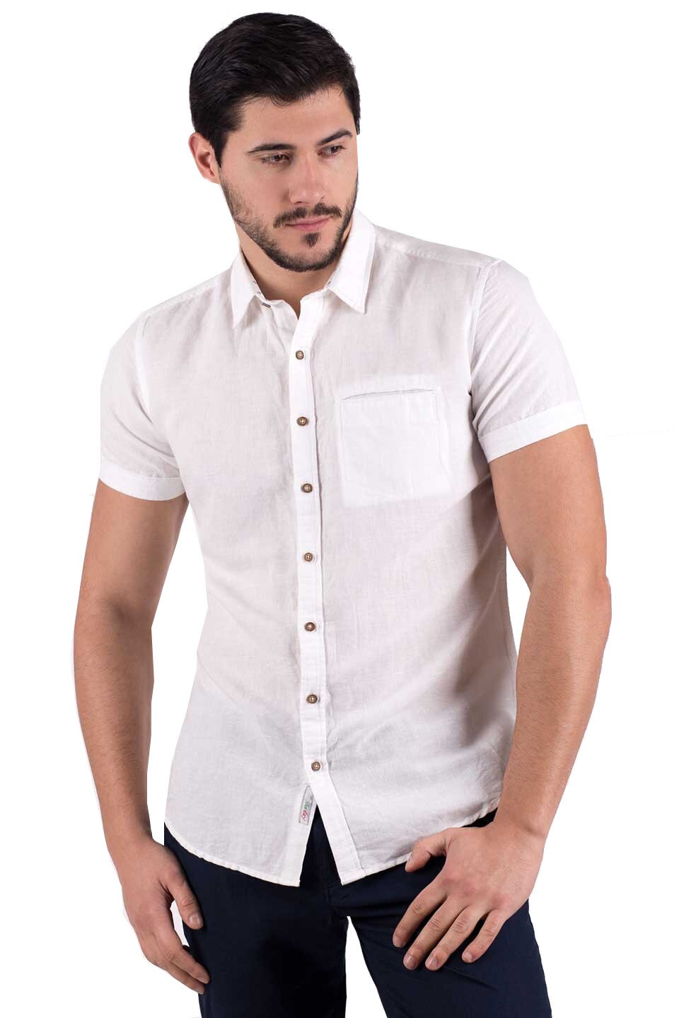 Camasa pentru barbati STYLER, model 80150, alb, Alb, 3XL