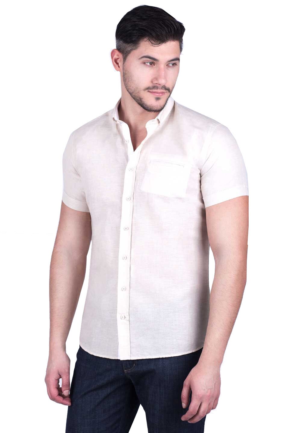 Camasa pentru barbati STYLER, model 80158, bej, Bej, 3XL