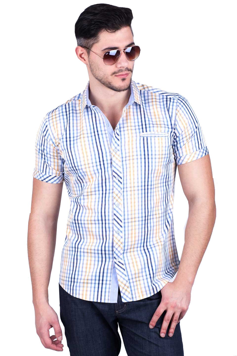 Camasa pentru barbati STYLER, model 80155, alb, M