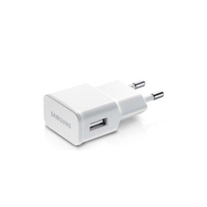 Захранване Samsung Travel Charger ETA0U81EWE за ел. мрежа с USB изход 1000mA за Samsung мобилни устройства, бял - bulk