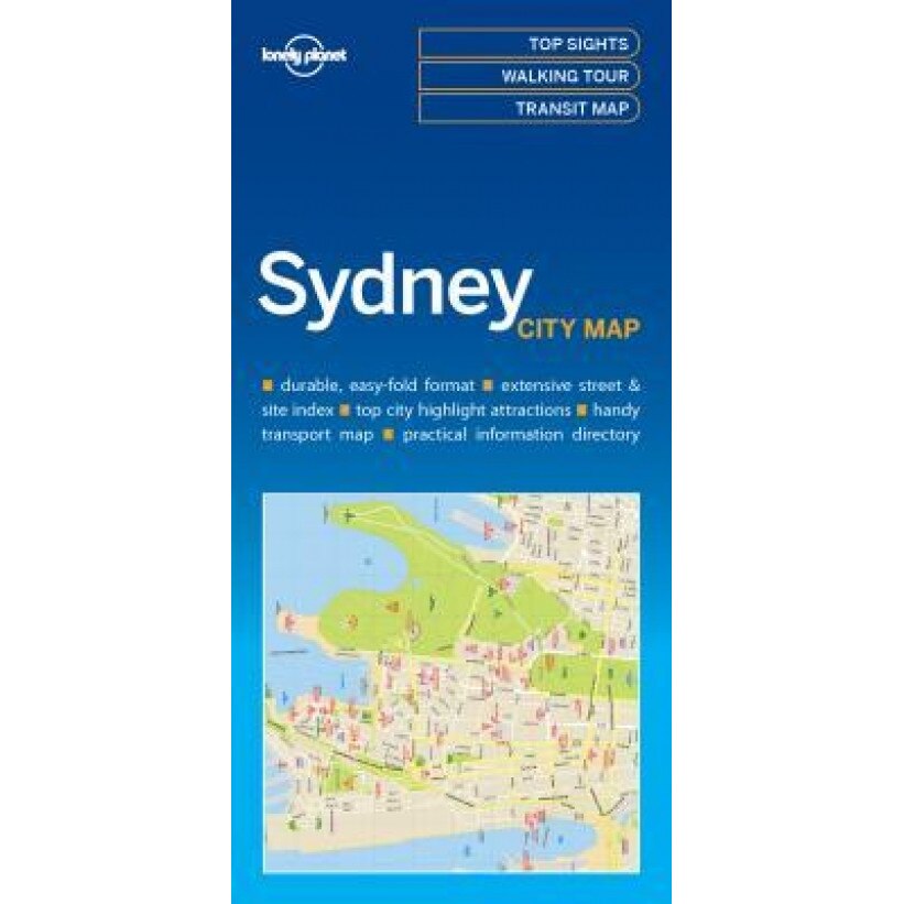 Lonely Planet Sydney City Map, Lonely Planet (Author)
