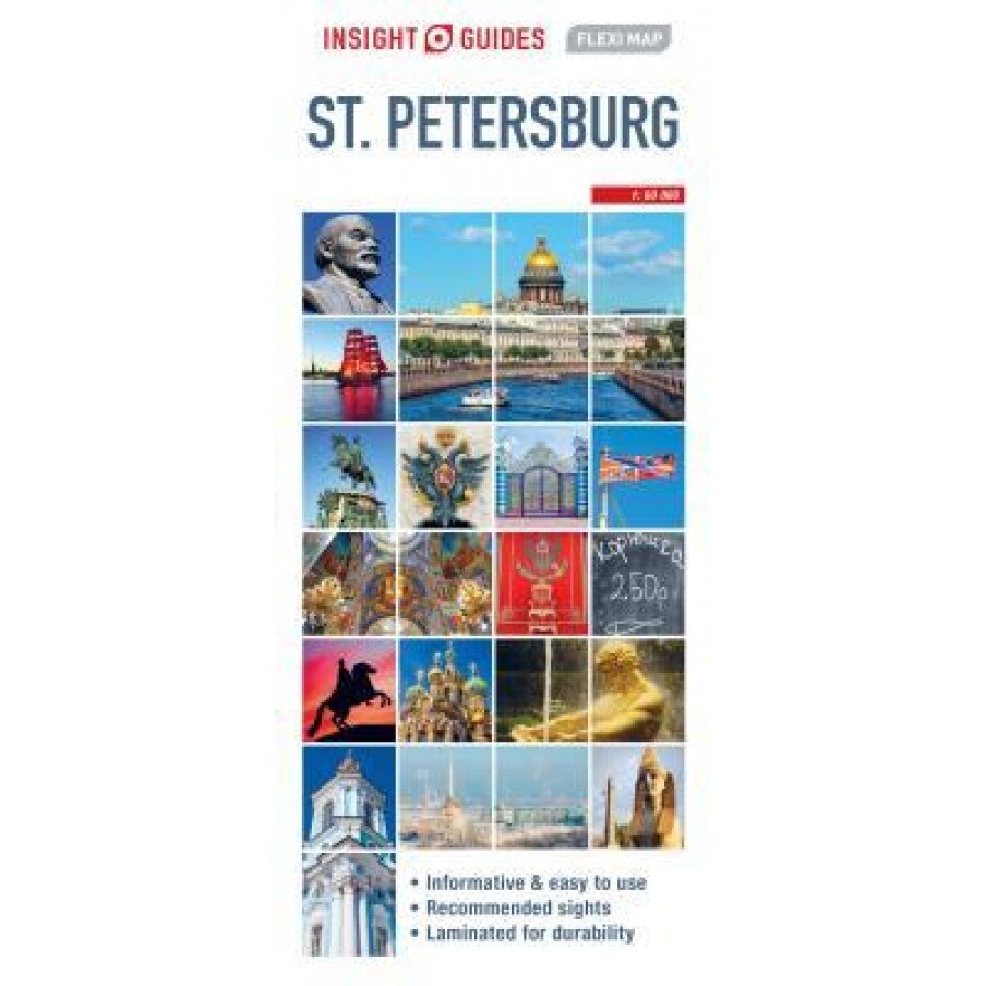 Insight Flexi Map: St Petersburg, Insight Guide (Author)
